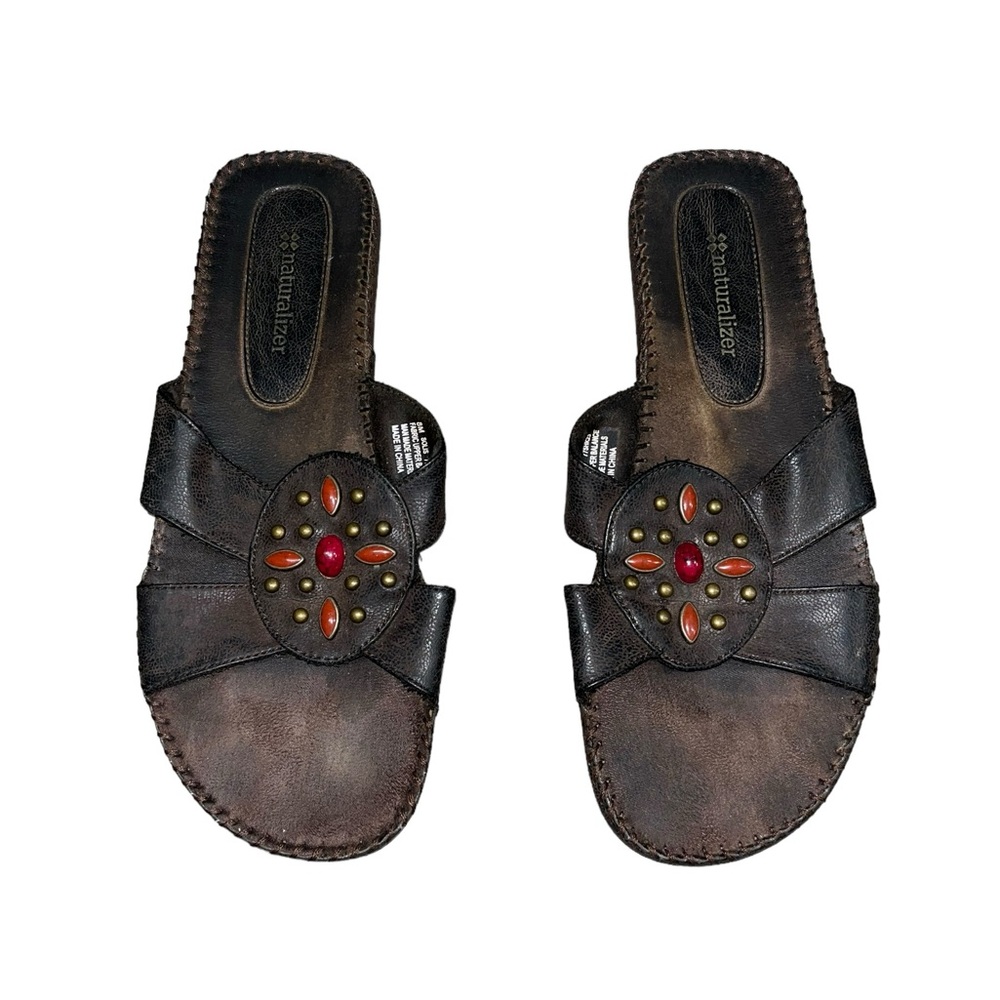 Naturalizer Slide Sandals Size 8